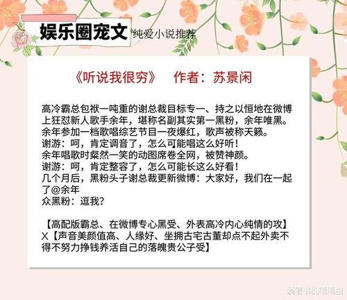 娱乐圈爆料有哪些小说,揭秘明星背后的小说世界  第3张